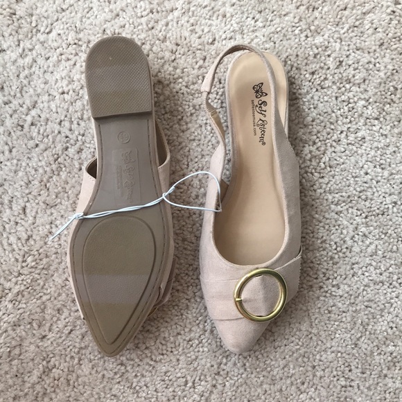 Suede buckle flats - Picture 3 of 3